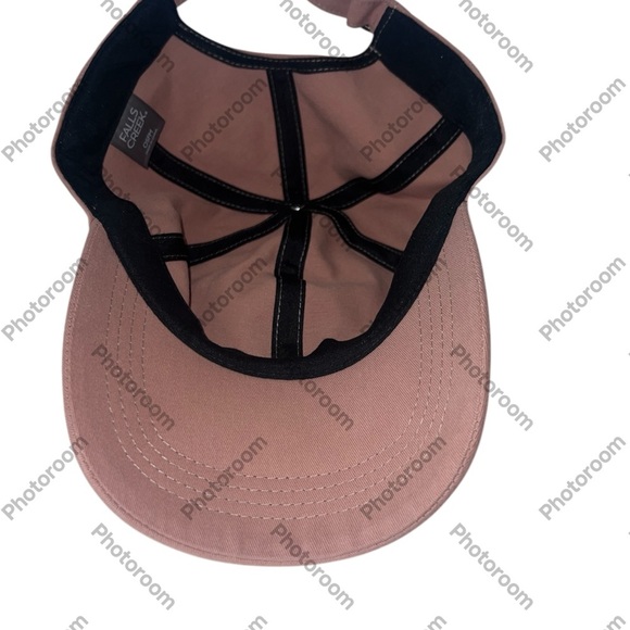 Pink Cap with Rhinestone Mushroom Design - Picture 7 of 8